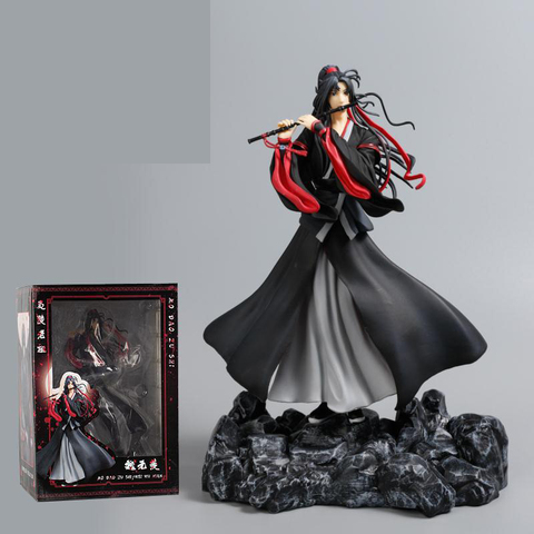 Mo Dao Zu Shi jouets figurines Anime Wei Wuxian Yi Ling Lao Zu Figurine Lan WangJi, jouet Figurine à collectionner, modèle poupée 27cm ► Photo 1/6