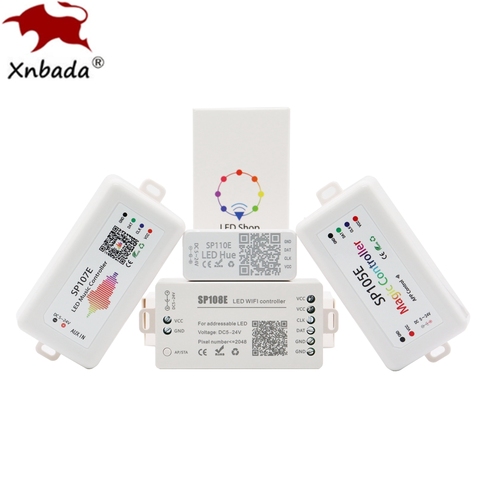 Contrôleur de bande Led, WS2811 WS2812 Pixels, Bluetooth/WIFI/musique lumière de Led intelligente, contrôleur WS2813 WS2815 SK6812 APA102 DC5-24V ► Photo 1/6