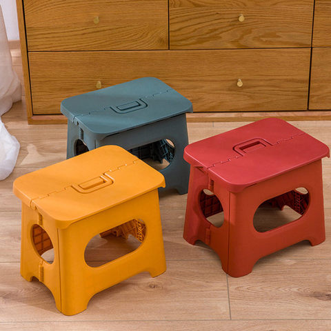 Tabouret pliant d'intérieur pour enfants et adultes, chaise pliante pour jardin, salle de bain, U3 ► Photo 1/6