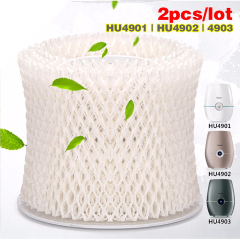 2 pièces/lot OEM HU4101 humidificateur filtres, filtre bactéries et échelle pour Philips HU4901/HU4902/HU4903 humidificateur pièces ► Photo 1/2