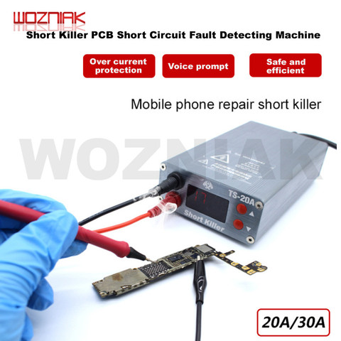 Machine de détection de défauts de court-Circuit PCB, boîte tueur de court-circuit, pour réparation d'iphone, Kit de réparation de brûlure de court-Circuit ► Photo 1/6