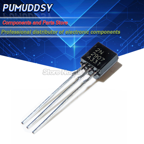 100 PIÈCES 2N2907A 2N2907 TO-92 2907 Transistor IC ► Photo 1/1