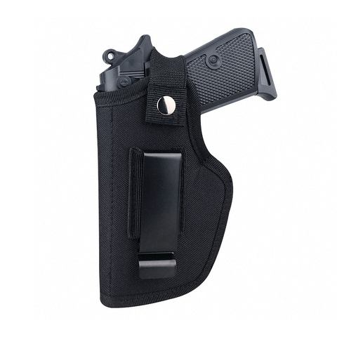 Étui de pistolet tactique universel dissimulé étui de transport ceinture pince en métal IWB OWB étui Airsoft sac de pistolet pour toutes les tailles d'armes de poing ► Photo 1/6