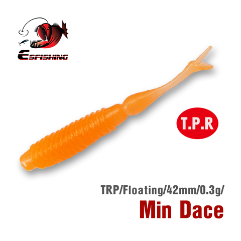 KESFISHING TPR leurre flottant Min Dace 42mm 10 pièces environnement ami pêche leurre carpe pêche sur glace ► Photo 1/6