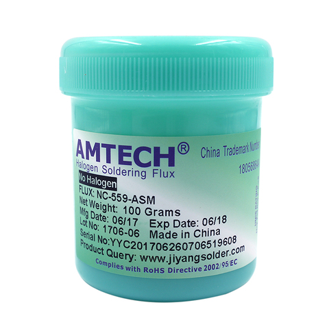 100% Original AMTECH NC-559-ASM 100g pâte de Flux de soudure sans plomb pour SMT BGA Reballing soudure outils de réparation pas propre ► Photo 1/6