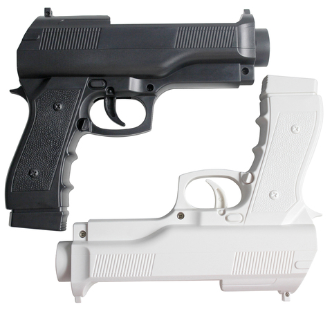 OSTENT 2 x pistolet léger pistolet tir Sport jeu vidéo pour Nintendo télécommande ► Photo 1/6