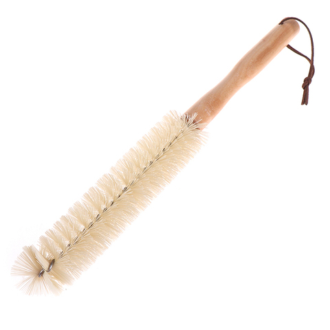 Brosse à manche Long en bois offre spéciale, design Unique, pour biberons, outil de nettoyage et de lavage de cuisine ► Photo 1/6