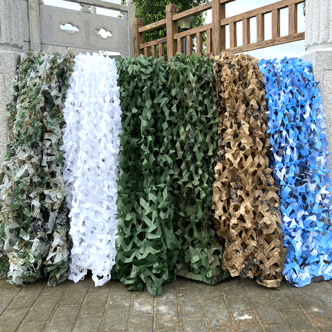 4x2 m Voiture Baisse filet de Chasse Camping Militaire jungle Camouflage Désert Net Feuilles pour les Militaires BR182 ► Photo 1/6