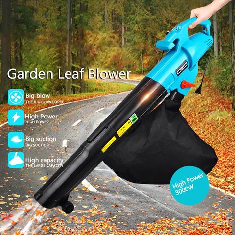 Souffleur de feuilles de jardin électrique 3 en 1, appareil multifonction et Durable avec sac de collecte de 45l, appareil à neige ► Photo 1/6