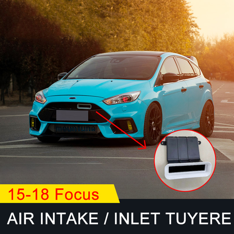 Pour focus hayon 4D berline 5D entrée d'air tuyere prise d'air ABS voiture modification accessoires 2015 2016 2017 2022 ► Photo 1/6