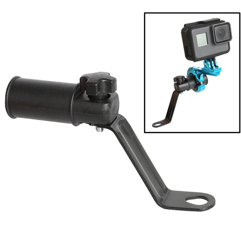 Support de rétroviseur universel pour moto, pour GoPro Hero 9/8/7/5 SJCAM Yi 4K EKEN DJI, accessoire de montage sur guidon de caméra d'action ► Photo 1/6