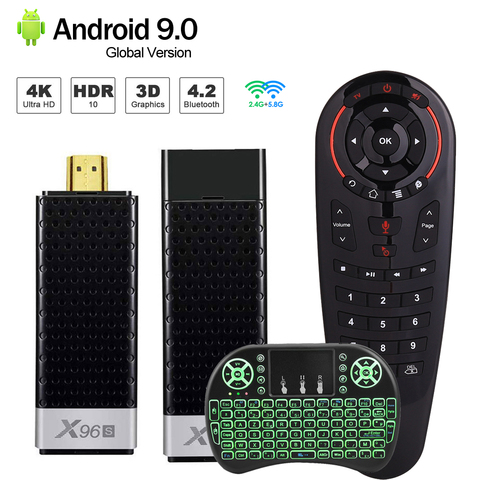 X96S – Mini boîtier Smart TV Android 9.0, Amlogic S905Y2, 4 go/32 go, DDR4, 4K/HD, lecteur multimédia connecté avec WIFI double bande 2.4/5 ghz et bluetooth ► Photo 1/6