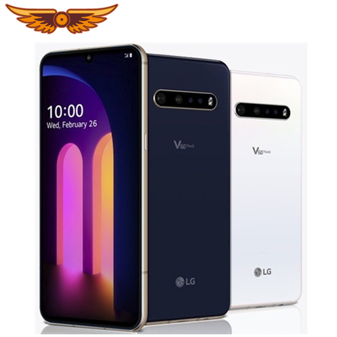 LG – smartphone V60 ThinQ de 6.8 pouces, téléphone portable, 8 go de RAM, 256 go de ROM, Triple caméra 64mp, simple SIM, 5000mAh, déverrouillage par empreinte digitale, Original ► Photo 1/6