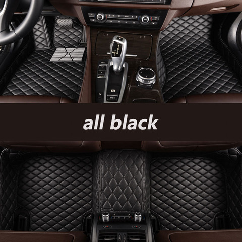 HeXinYan-tapis de sol de voiture personnalisés, pour Mitsubishi, tous les modèles outlander pajero grandis ASX pajero sport lancer galant Lancer ex ► Photo 1/6