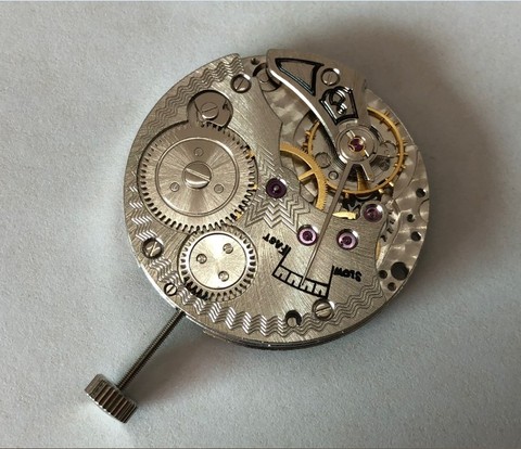 Bijoux asiatiques, 17 mouvements mécaniques à remontage manuel, adaptés à la montre pour hommes, 6498 jx02a ► Photo 1/5