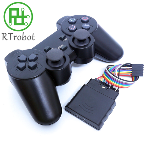 Manette de jeu sans fil vibrateur 2.4G, Joystick avec récepteur pour Arduino micro servo Control Board ► Photo 1/1