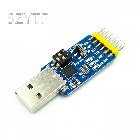 CP2102 USB-UART 6-en-1 multifonctionnel (USB-TTL/RS485/232, TTL-RS232/485,232 à 485) adaptateur série pour Arduino ► Photo 1/3