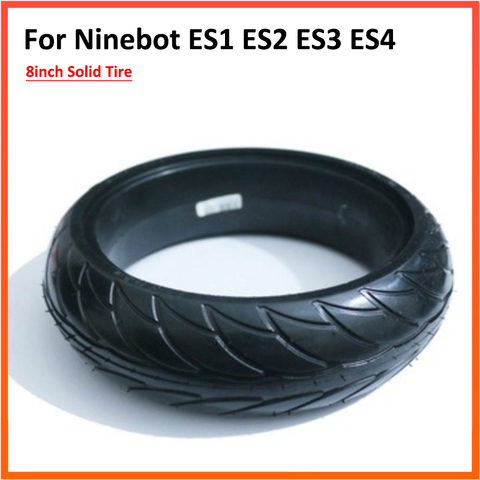 8 Inch Front Scooter Solid Tire Tyre Wheel For Xiaomi Ninebot ES1/ES2/ES3/ES4 lectric Scooter Kickscooter Skateboard Parts ► Photo 1/6