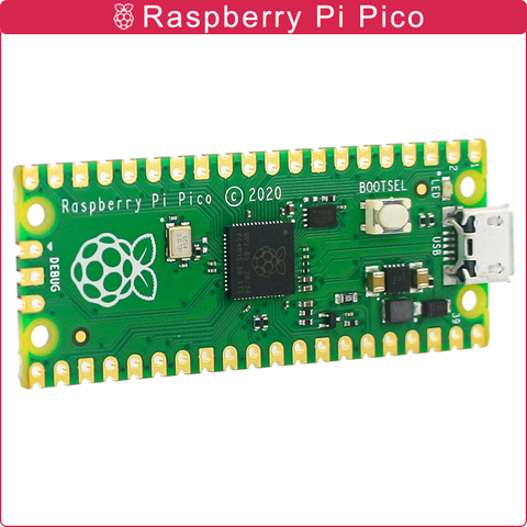 Officiel Raspberry Pi Pico Conseil RP2040 Dual-Core 264KB BRAS Faible Puissance Micro-ordinateurs Haute Performance Cortex-M0 + Processeur ► Photo 1/1