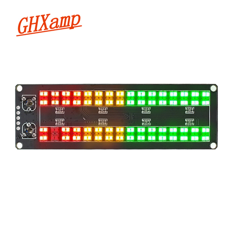 Dual 16 Amplifier audio LED Music Spectrum Level Indicator Dual Channel Rhythm Light Volume 100X32MM 1pcs ► Photo 1/6