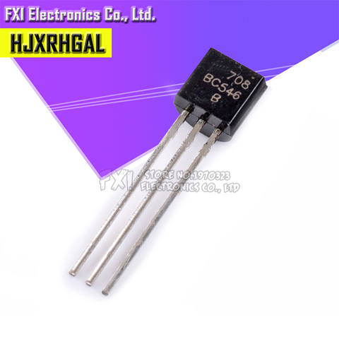 Lot de 100 transistors BC548B BC546B BC557B BC547B BC558B BC549B BC548 BC546 BC557 BC547 BC558 BC549 TO-92 TO92 hjxrhgal ► Photo 1/2