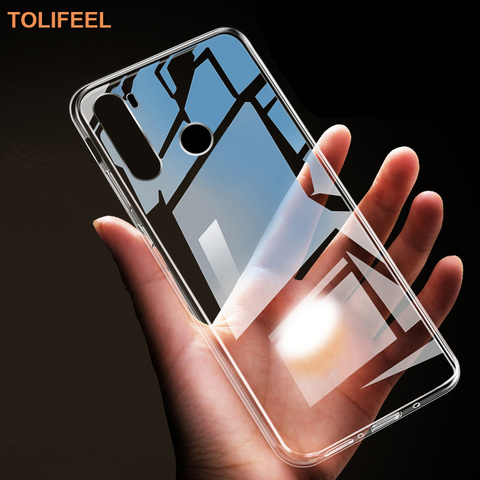 TOLIFEEL pour Xiaomi Redmi Note 8 Pro étui Silicone couverture Note 8 mince Transparent téléphone Protection coque souple pour Redmi Note 8T ► Photo 1/6