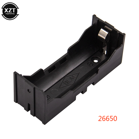 26650 support de batterie batterie boîtier de rangement ABS noir puissance pour 26650 3.7V batterie au Lithium ► Photo 1/6