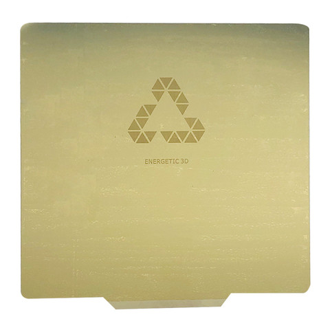 Energy – plaque de construction Flexible personnalisée 330x330mm, feuille en acier à ressort amovible, lit d'impression PEI appliqué pour imprimante 3D Tronxy X5S ► Photo 1/6