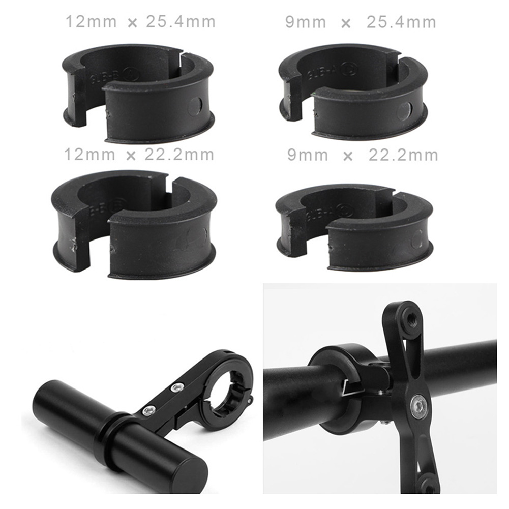 4 pièces vélo guidon Conversion rondelles cale 22.2mm/25.4mm à 31.8mm tige pour engrenage fixe vtt route vélo accessoires ► Photo 1/6