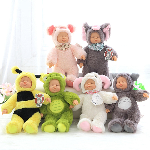 Poupée bébé cochon mignon abeille Kawaii, jouet cochon rose en peluche, animaux en peluche, jouets pour enfants, haute qualité, livraison directe ► Photo 1/6