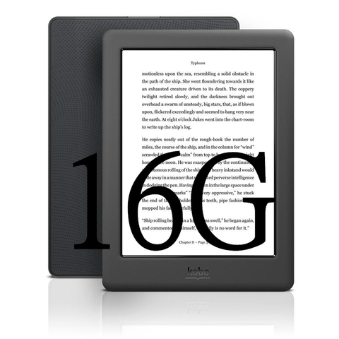 Kobo – liseuse de livres électroniques GloHD, écran HD de 6 pouces, résolution 1448x1072 px, wi-fi, 4 go/16 go ► Photo 1/6