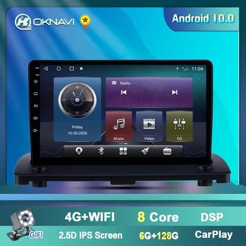 Android 9.0 autoradio pour Volvo XC90 2004-2014 multimédia vidéo lecteur Dvd Navigation GPS 2 Din DSP Canbus soutien SWC BT WIFI ► Photo 1/6
