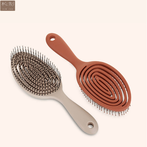 Youpin Xinzhi relaxant élastique massage peigne Portable brosse à cheveux Massage brosse magique brosses tête peignes ► Photo 1/6