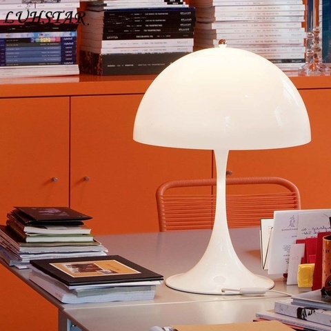 Lampe de chevet moderne minimaliste, forme champignon, pour chambre à coucher, décoration d'intérieur, bureau, bureau, luminaire de lecture ► Photo 1/6