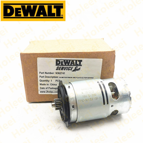 DeWALT-moteur avec 18 dents, pour moteur de pilote 18V, DCD771 DCD771C2 DCD771KS, TYPE1, type 10, N279939, N362741, N440316, vis autoperçante ► Photo 1/3