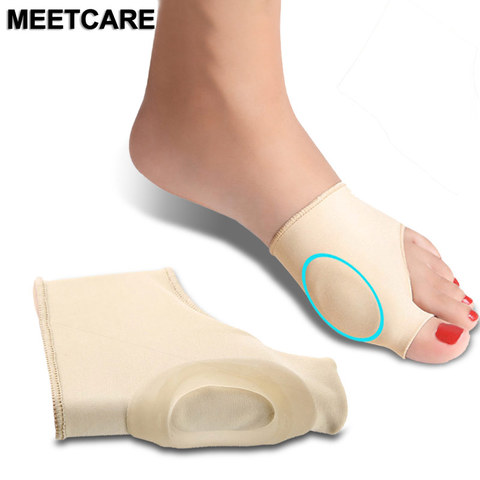 Hallux Valgus Correction Manches Pieds Soins Spécial Gros Orteil Os Silicone Anneau Pied Pouce Orthopédique Brace Soulager Pied Pouce Douleur ► Photo 1/6