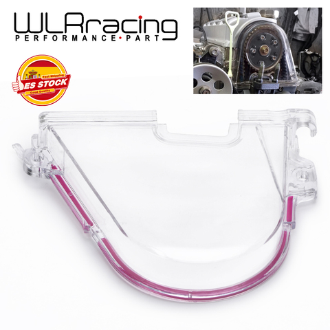 WLR-couvercle de courroie de distribution à engrenage à came transparent poulie à came Turbo pour Honda Civic 96-00 EK EG D15 D16 WLR6337 ► Photo 1/6