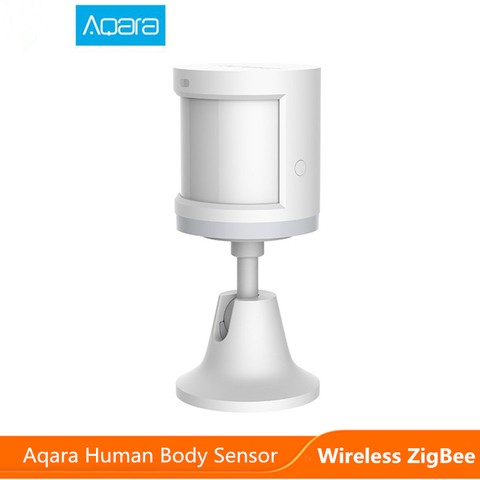 Aqara capteur de mouvement capteur de corps humain mouvement intelligent du corps sans fil ZigBee connexion support lumière pour Xiaomi maison intelligente Mihome ► Photo 1/6