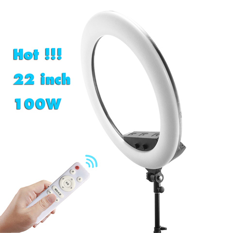 Kit de lampe annulaire LED, 100W, 22 