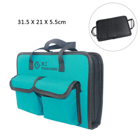 600 Oxford sac à outils en tissu Portable électricien sac épaissir grande capacité sac pour outils sacs de voyage hommes sac à bandoulière sac à outils ► Photo 1/6