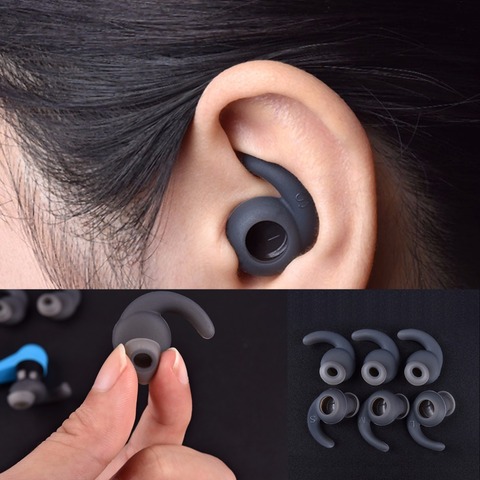 3 paires d'écouteurs en Silicone couverture crochet d'oreille souple pour JBL sport Bluetooth casque S M L ► Photo 1/6