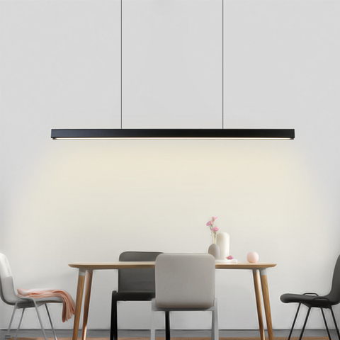 Plafonnier LED suspendu au design nordique moderne, luminaire décoratif d'intérieur, idéal pour une salle à manger, un bureau, un Bar ou un restaurant ► Photo 1/1