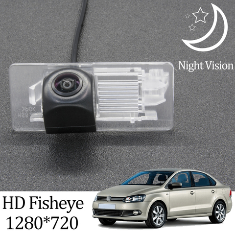 Owtosin – caméra de recul HD 1280x720 Fisheye, pour Volkswagen, VW Polo, berline, accessoires de stationnement ► Photo 1/6