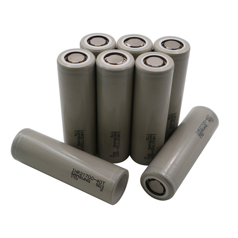 21700 4000mAh 10 pièces INR21700 40T Sam sung haute puissance batterie décharge de cellule courant 45A Rechargeable Li-ion batteries 3.6V ► Photo 1/6