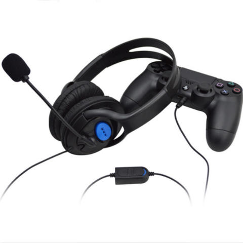 Casque de jeu filaire écouteurs pour Sony PS4 casque avec Microphone 3.5mm stéréo basse profonde écouteurs pour Sony PlayStation 4 ► Photo 1/2