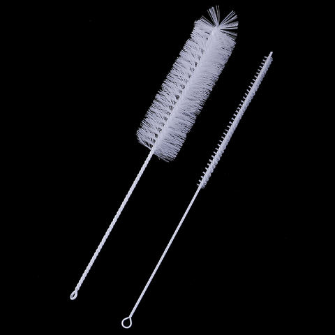 2 pièces/ensemble brosses de nettoyage brosse de paille Shisha narguilé Pipe nettoyants accessoires bouteille tasse Shisha narguilé nettoyant brosse ► Photo 1/6