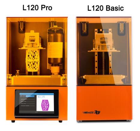 Imprimante 3D de haute précision 3D de Dazz 3d la plus avancée d'affichage à cristaux liquides uv SLA/DLP pour la résine des modèles 405nm de précision de dentisterie de bijoux ► Photo 1/3