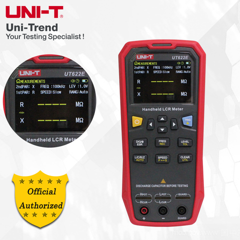 UNI-T UT622E/UT622C/UT622A compteur LCR portable; Testeur de capacité de résistance d'inductance de composants industriels de haute précision ► Photo 1/6