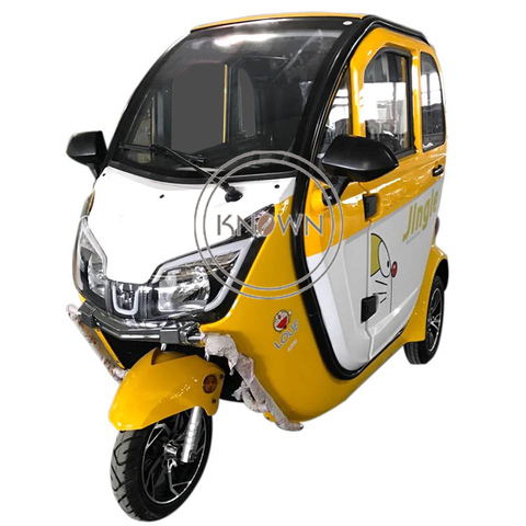 Tricycle électrique adulte de moto d'approbation de la cee de COC pour des véhicules de tourisme de trois roues de 3 personnes ► Photo 1/6