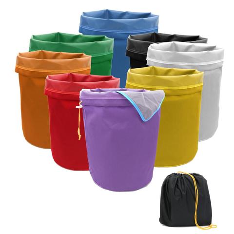 Sac de hachage à bulles de glace à base de plantes de 1 Gallon 5 gallons Kit d'extracteur d'essence sacs de Filtration/ensemble avec écran de pressage gratuit et sac de rangement ► Photo 1/6